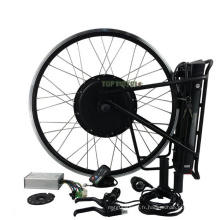 Kits de conversion de moteur de moyeu de roue arrière de vélo électrique de certification CE de vélo arrière/avant faciles à assembler